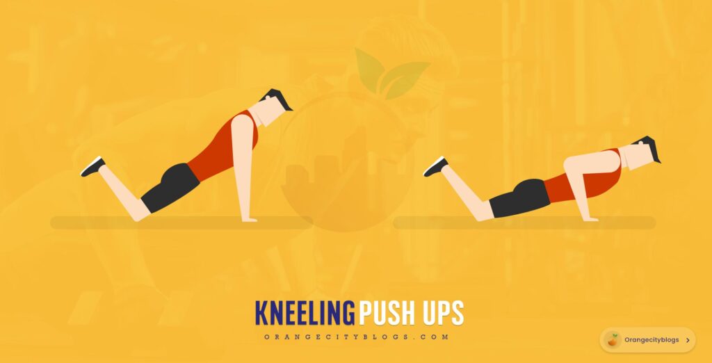 Kneeling pushups