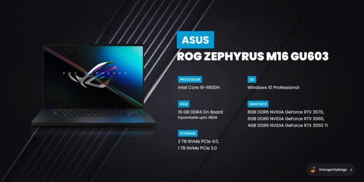 Asus ROG-Zephyrus M16